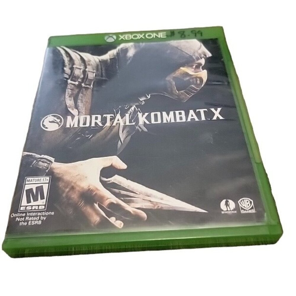 MORTAL KOMBAT X XBOX ONE with Case Warner Brothers